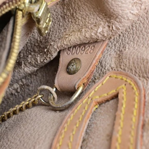 LOUIS VUITTON BUCKET PM Shoulder Tote Bag Monogram Leather Brown - Picture 3 of 15